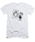 1 Man Holding Sign with Heart on It Csa Images T-Shirt