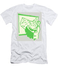 1 Man in Front of and Pointing to Map of USA Csa Images T-Shirt