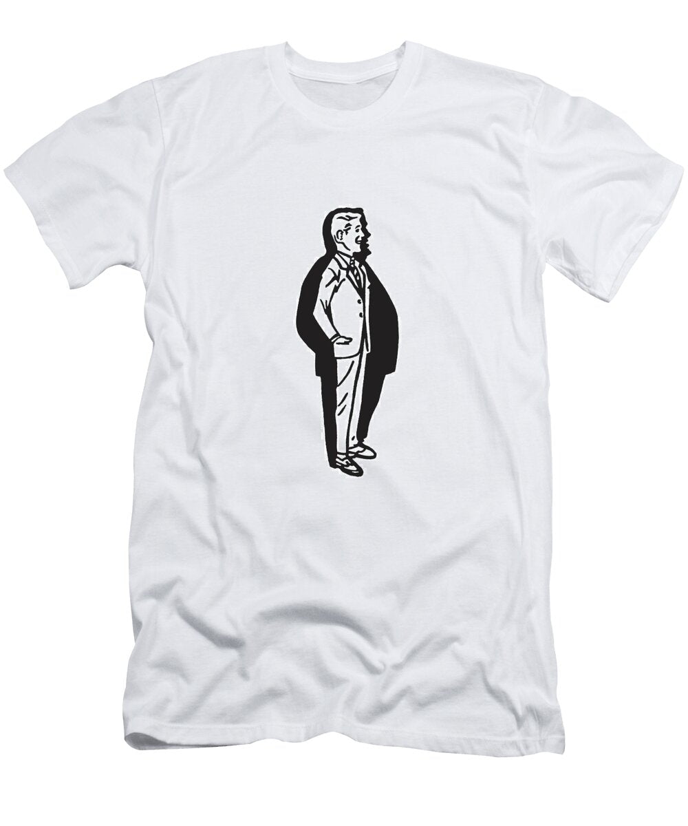 1 Man in Shadow of Former Fat Self Csa Images T-Shirt