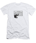 1 Man Presenting Line Chart Csa Images T-Shirt