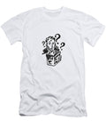 1 Man with Many Questions Reading Book Csa Images T-Shirt