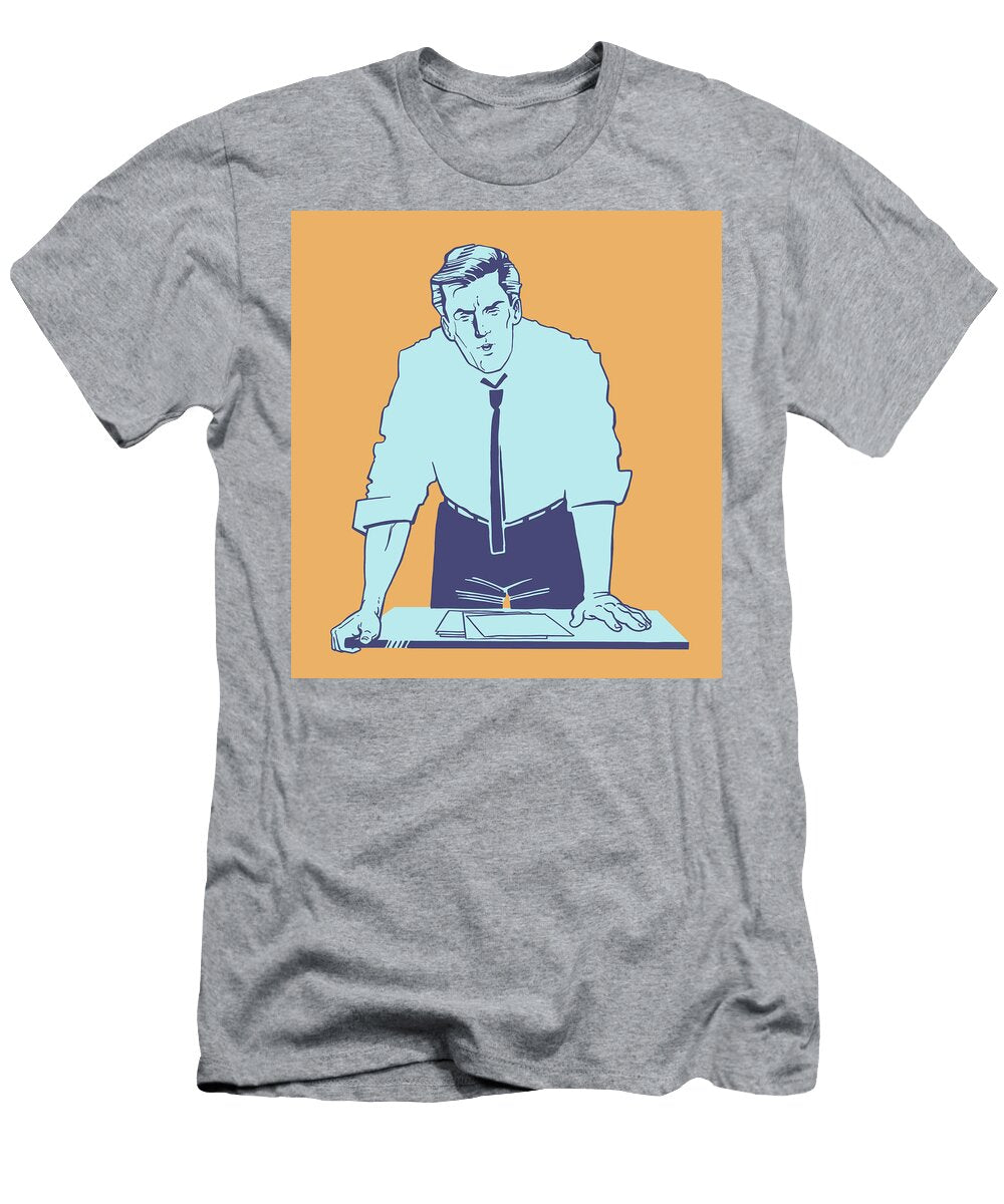 1 Man with Sleeves Rolled Up Csa Images T-Shirt