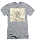 1 Map of the Battle of Waterloo English School T-Shirt