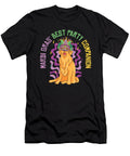 1 Mardi Gras Carnival Golden Retriever Party Costume Toms Store T-Shirt