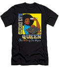 1 Masters Degree Educated Melanin Black Queen Masters Degree Gift Png Sublimation Print Tu Hoang T-Shirt
