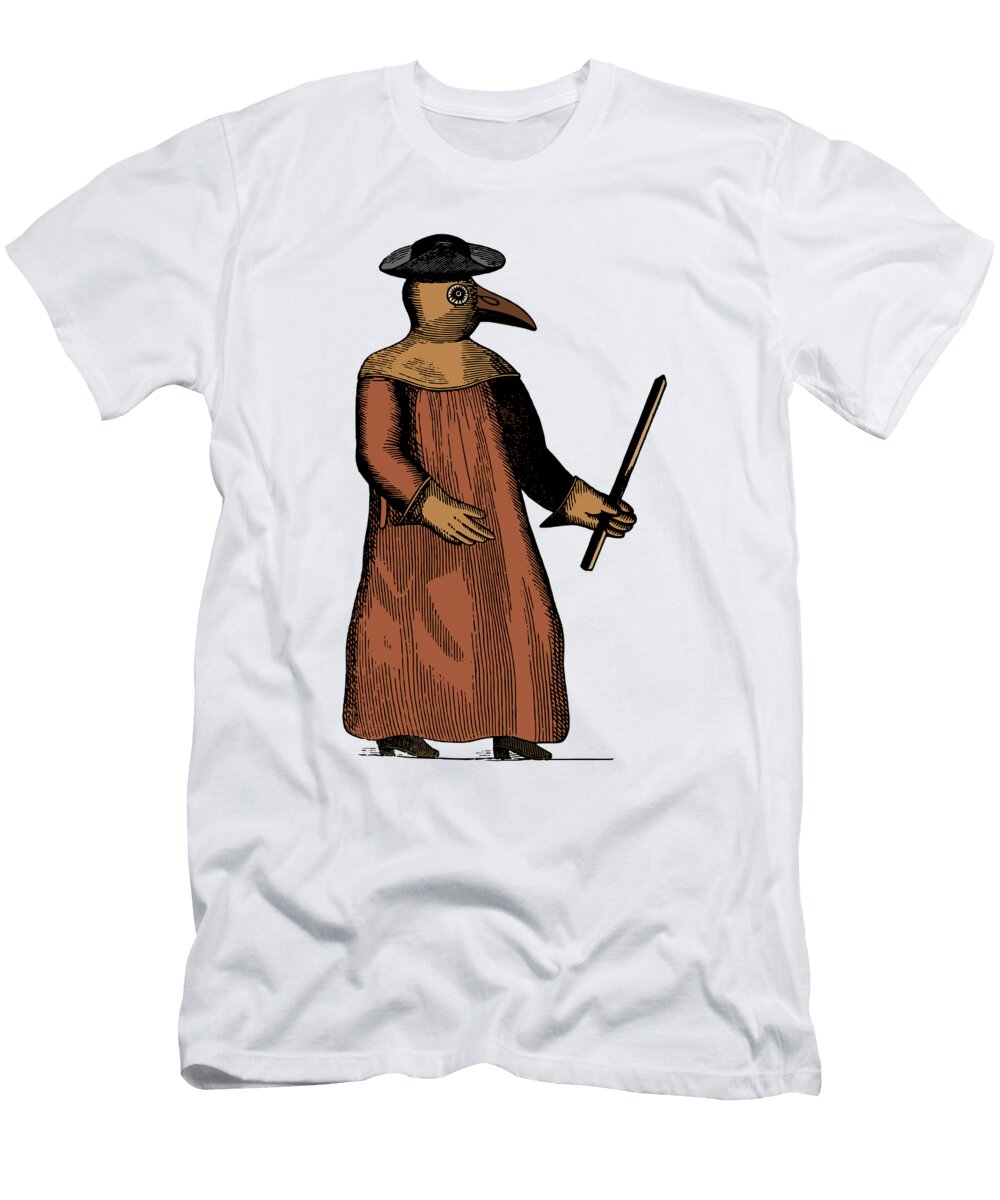 1 Medieval Plague Doctor Brigid Gallery T-Shirt