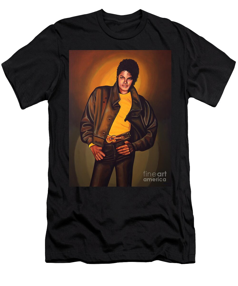 1 Michael Jackson Paul Meijering T-Shirt
