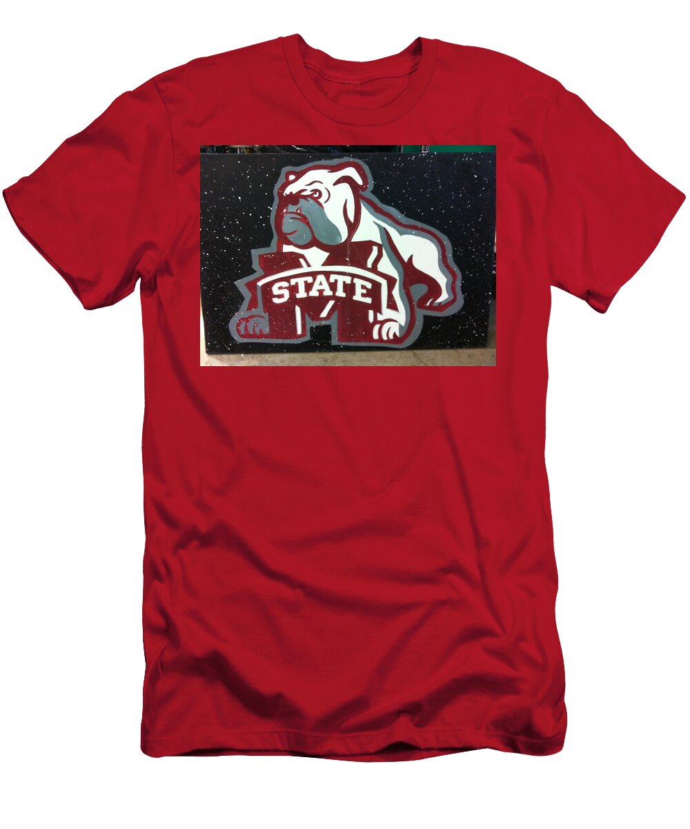 1 Mississippi State Bulldog Lisa Collinsworth T-Shirt