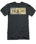 1 Money Never Sleeps Text Golden 1 Dollar Banknote George Washington US 1 Highly Detailed Dollar Vieriu Adrian T-Shirt
