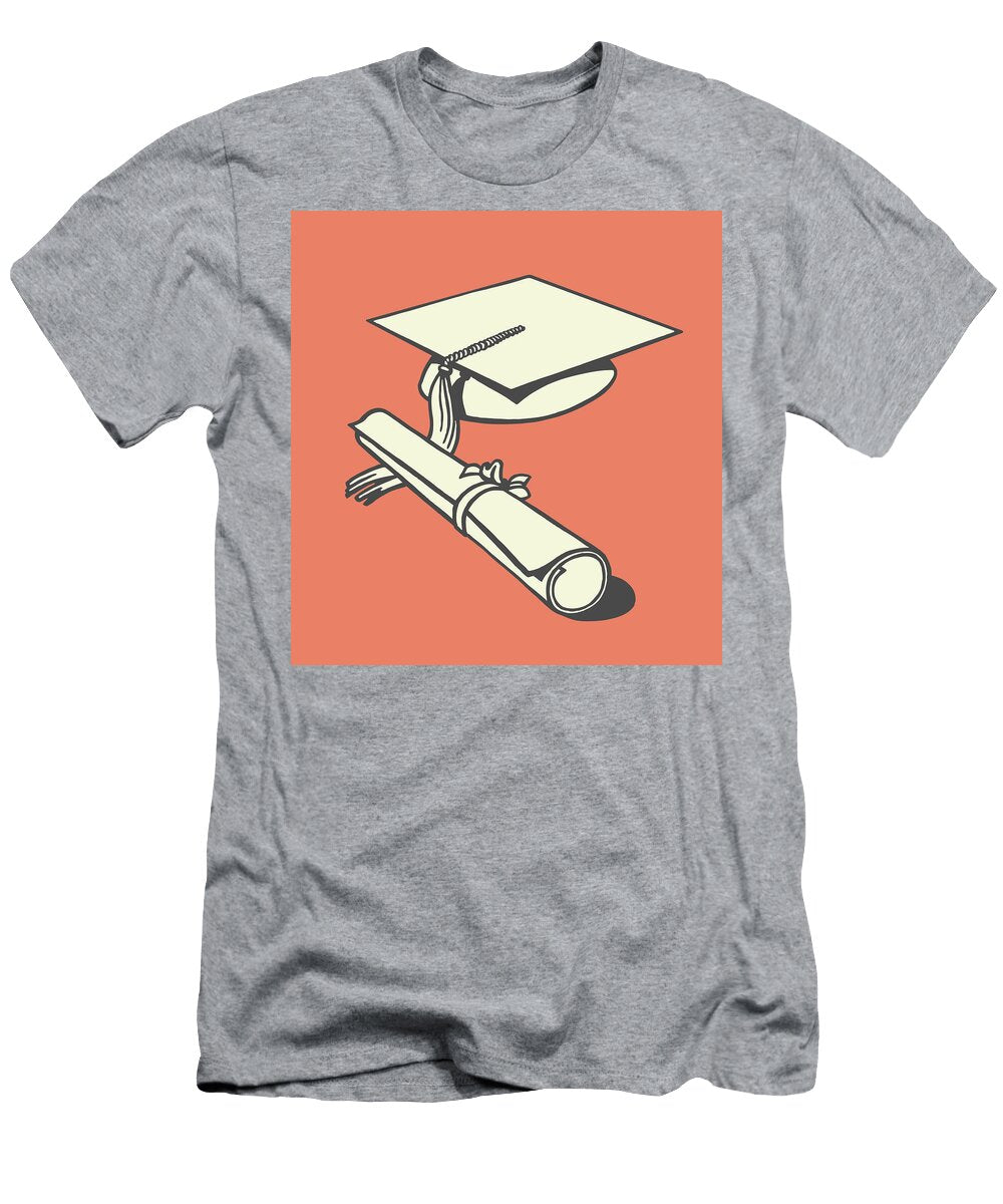 1 Mortarboard and Diploma Csa Images T-Shirt