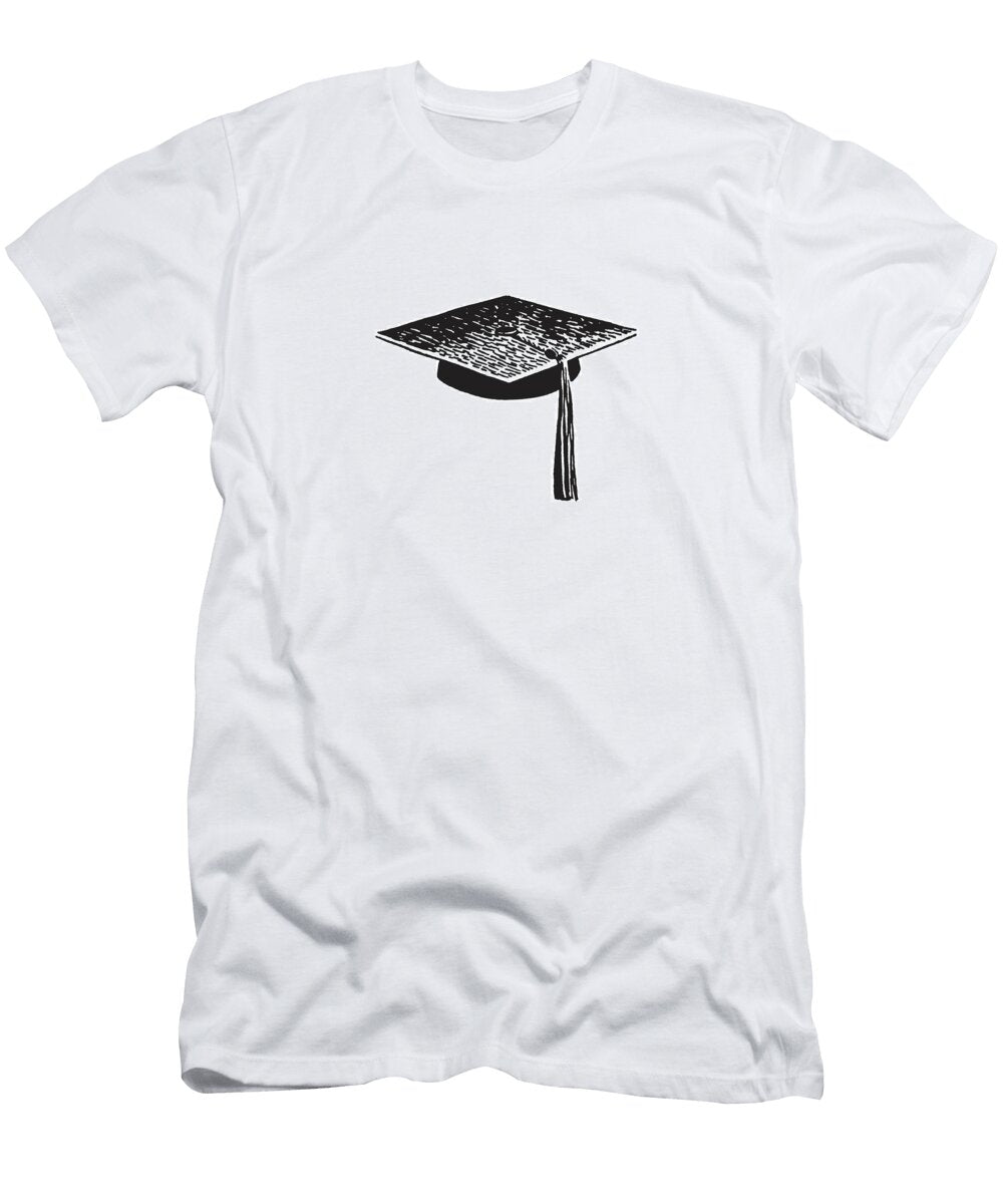 1 Mortarboard and Tassel Csa Images T-Shirt
