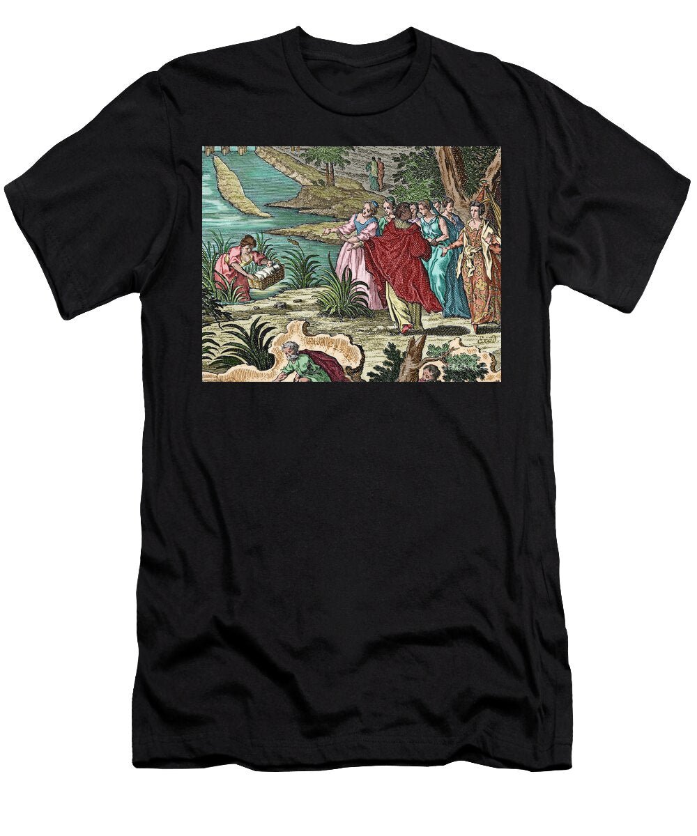 1 Moses Rescued From the Nile Unknown Artist T-Shirt
