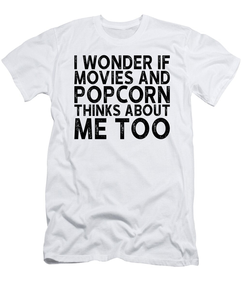1 Movies and Popcorn Saying Manuel Schmucker T-Shirt