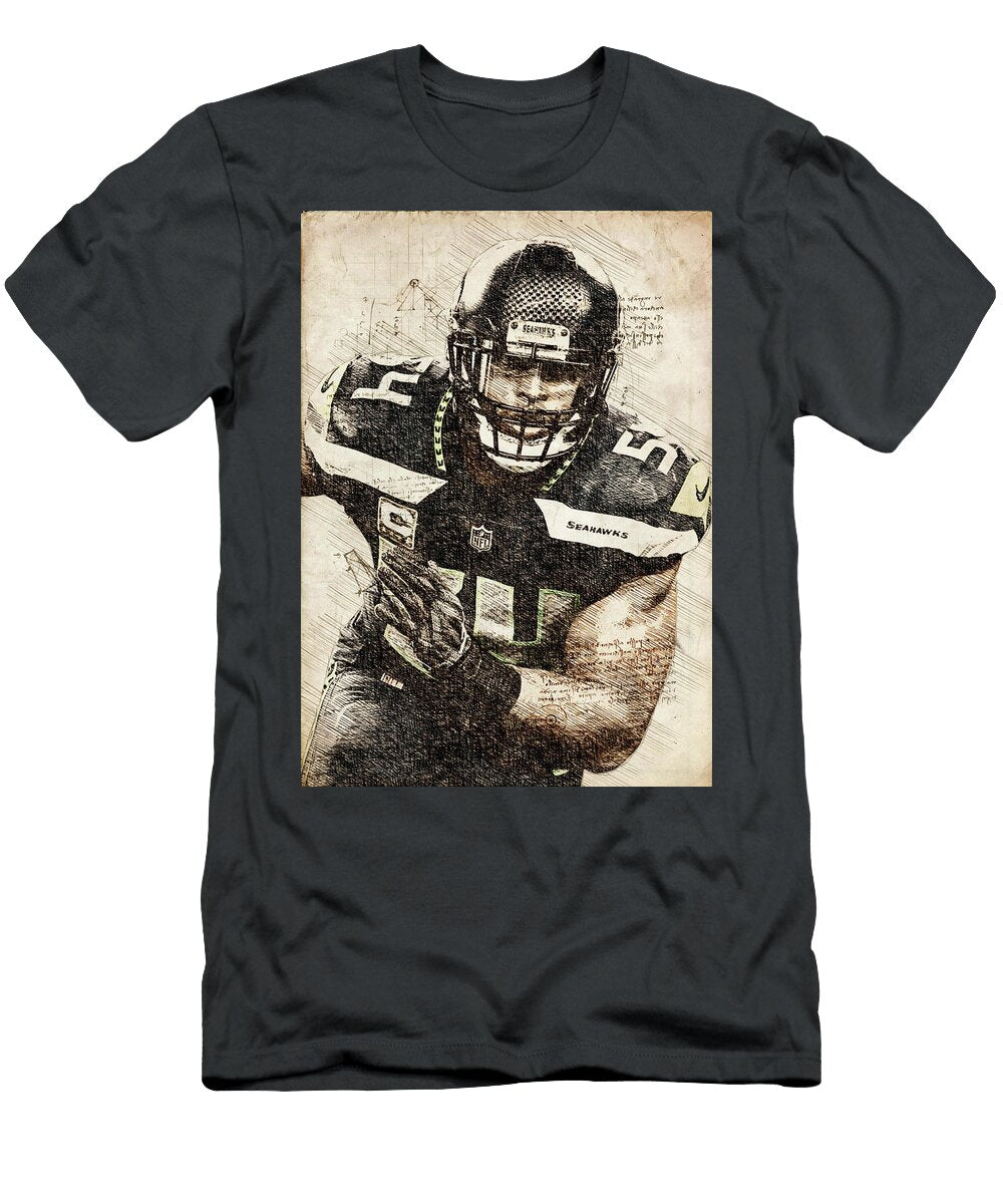 1 NFL Seattle Seahawks Player Bobby Wagner Bobbywagner Bobby Wagner Bobbyjosephwagner Bobby Joseph Wag Wrenn Huber T-Shirt
