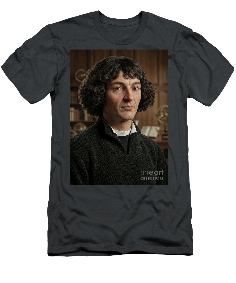 1 Nicolaus Copernicus the Astronomer Who Moved the Earth Gianpiero Lauretta T-Shirt