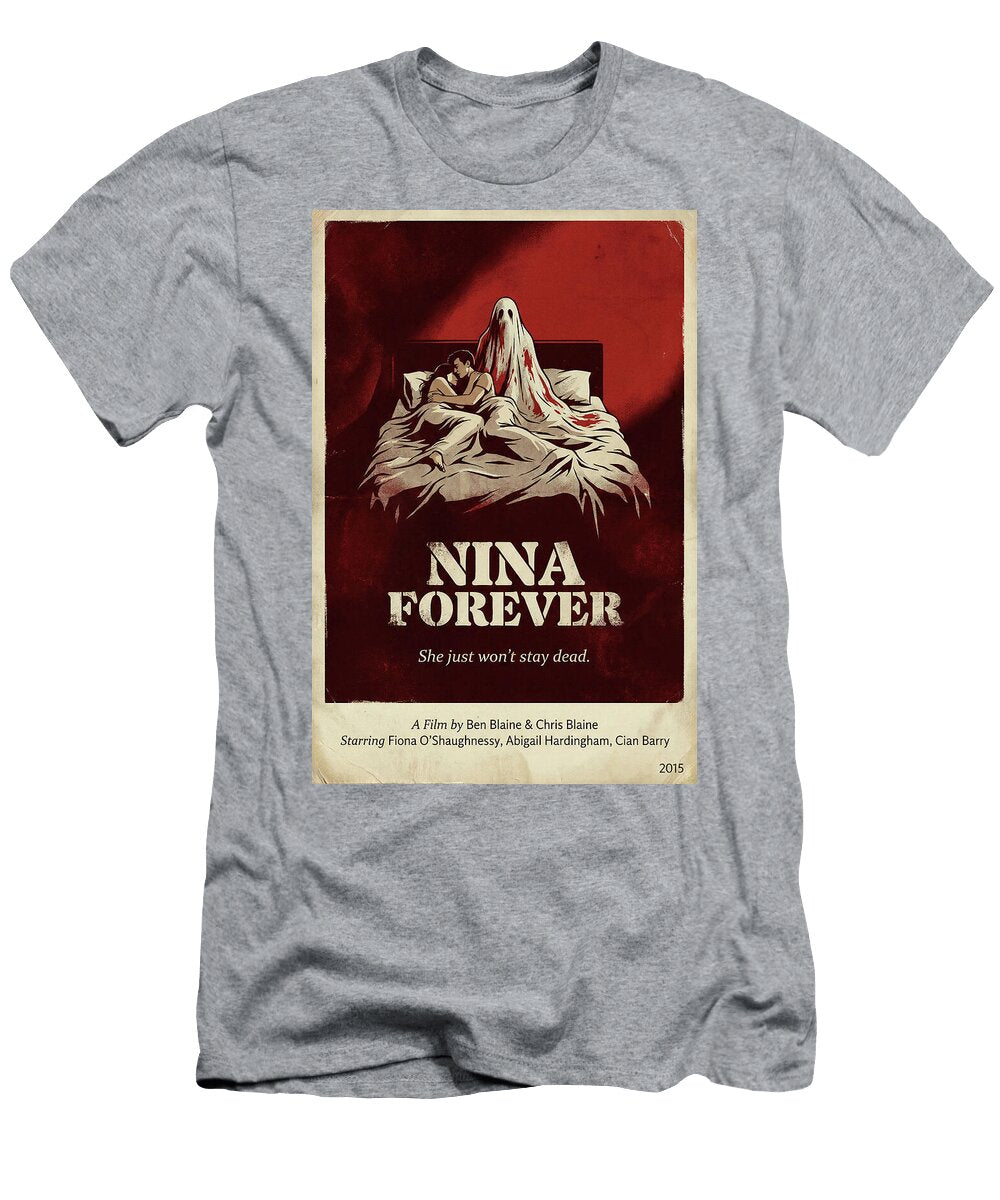 1 Nina Forever Minimal Movie Poster Retro Film Poster Vintage 2015 Sampadart Gallery T-Shirt