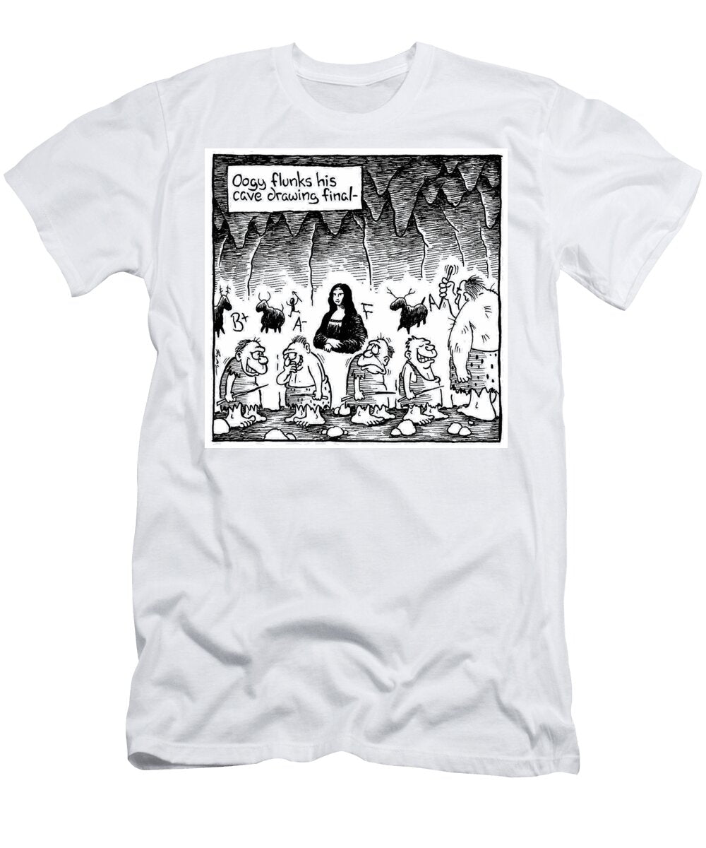 1 Oogy Flunks His Cave Drawing Final Randy Mcilwaine T-Shirt