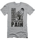 1 Pain Greatest Lessons Gym Workout Motivational Matthew Chan T-Shirt