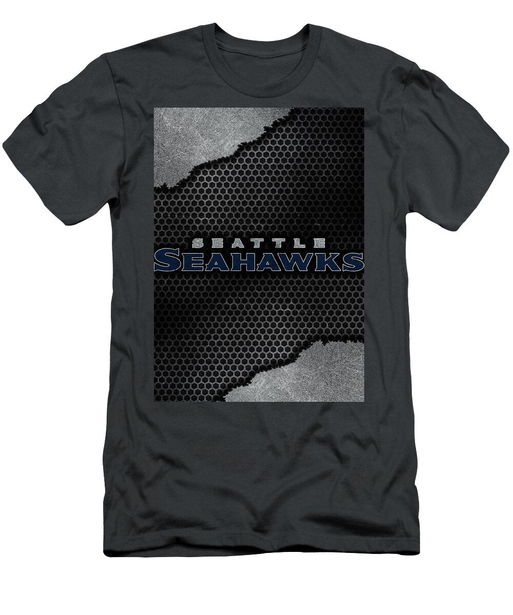 1 Painting National Football League Seattle Seahawks Leith Huber T-Shirt