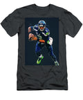 1 Player Football Russell Wilson Russellwilson Russell Wilson Seattle Seahawks Player American Footbal Wrenn Huber T-Shirt