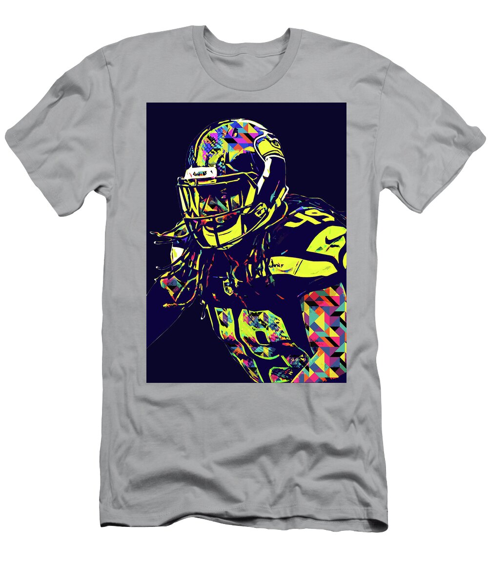 1 Player NFL Shaquem Griffin Shaquemgriffin Shaquem Griffin Seattle Seahawks Player American Football Wrenn Huber T-Shirt