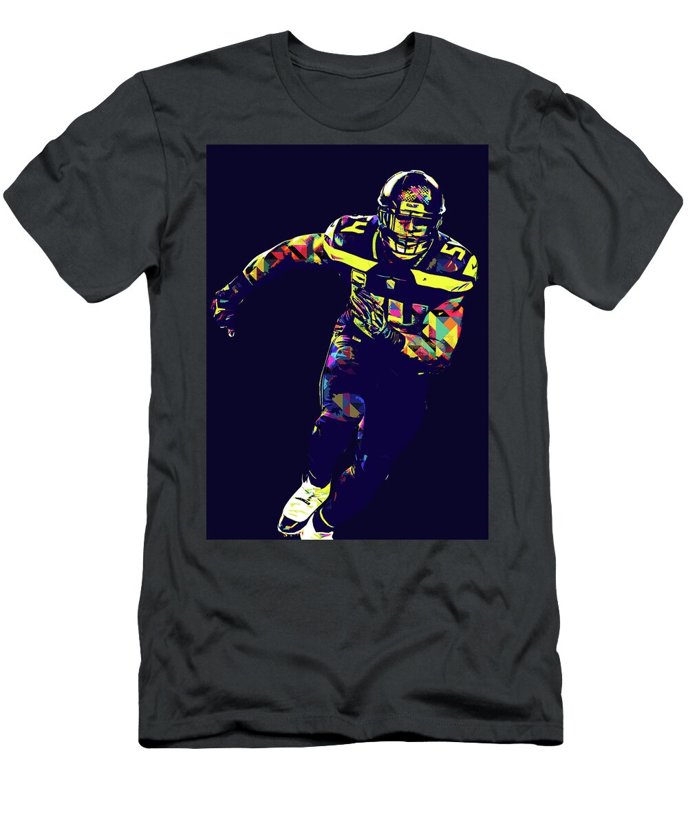 1 Player Seattle Seahawks Player Bobby Wagner Bobbywagner Bobby Wagner Bobbyjosephwagner Bobby Joseph Wrenn Huber T-Shirt