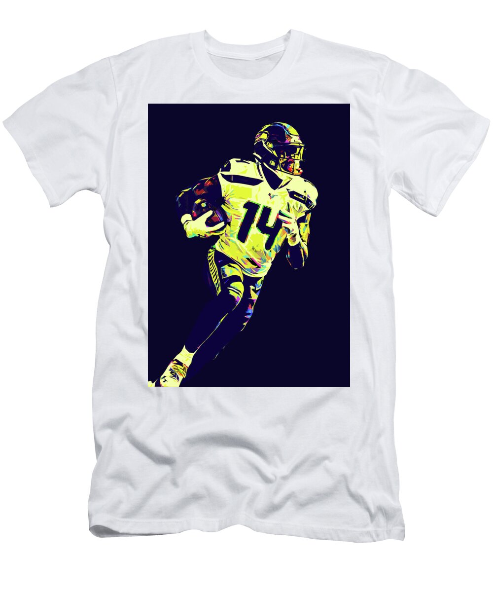 1 Player Seattle Seahawks Player Dk Metcalf Dkmetcalf Dk Metcalf Wrenn Huber T-Shirt