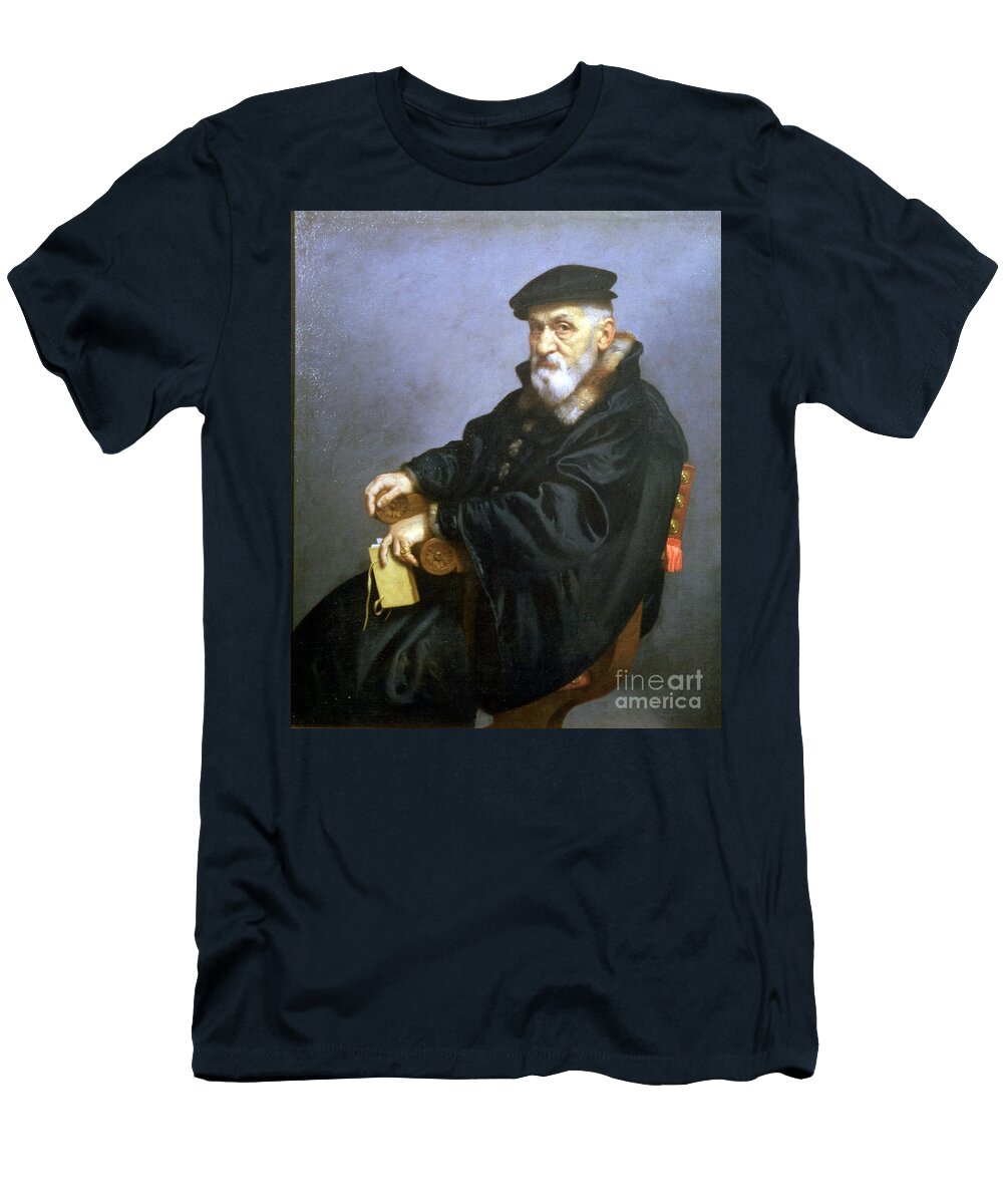 1 Portrait of an Old Man Giovanni Battista Moroni T-Shirt