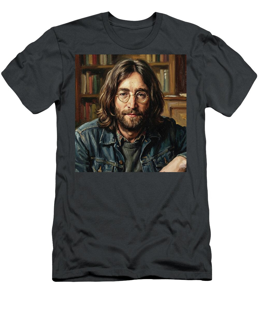 1 Portrait of John Lennon John Springfield T-Shirt