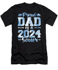1 Proud Dad Class of 2024 Senior Graduate 2024 Senior 24 Thepassionshop T-Shirt