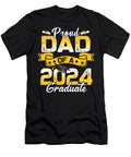 1 Proud Dad of a Class of 2024 Graduate Senior Graduation Thepassionshop T-Shirt