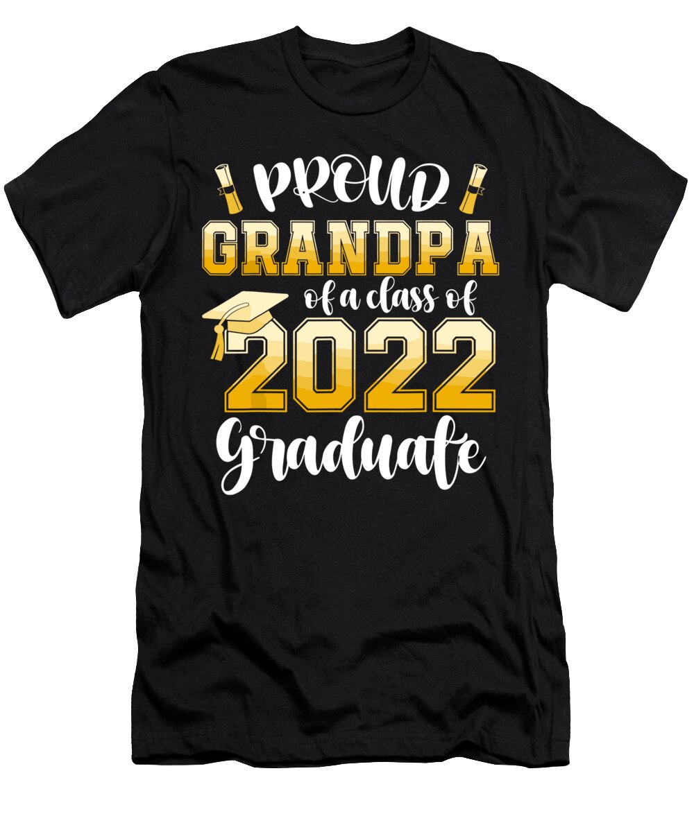 1 Proud Grandpa of a Class of 2022 Graduate Graduation 2022 1 T-Shirt