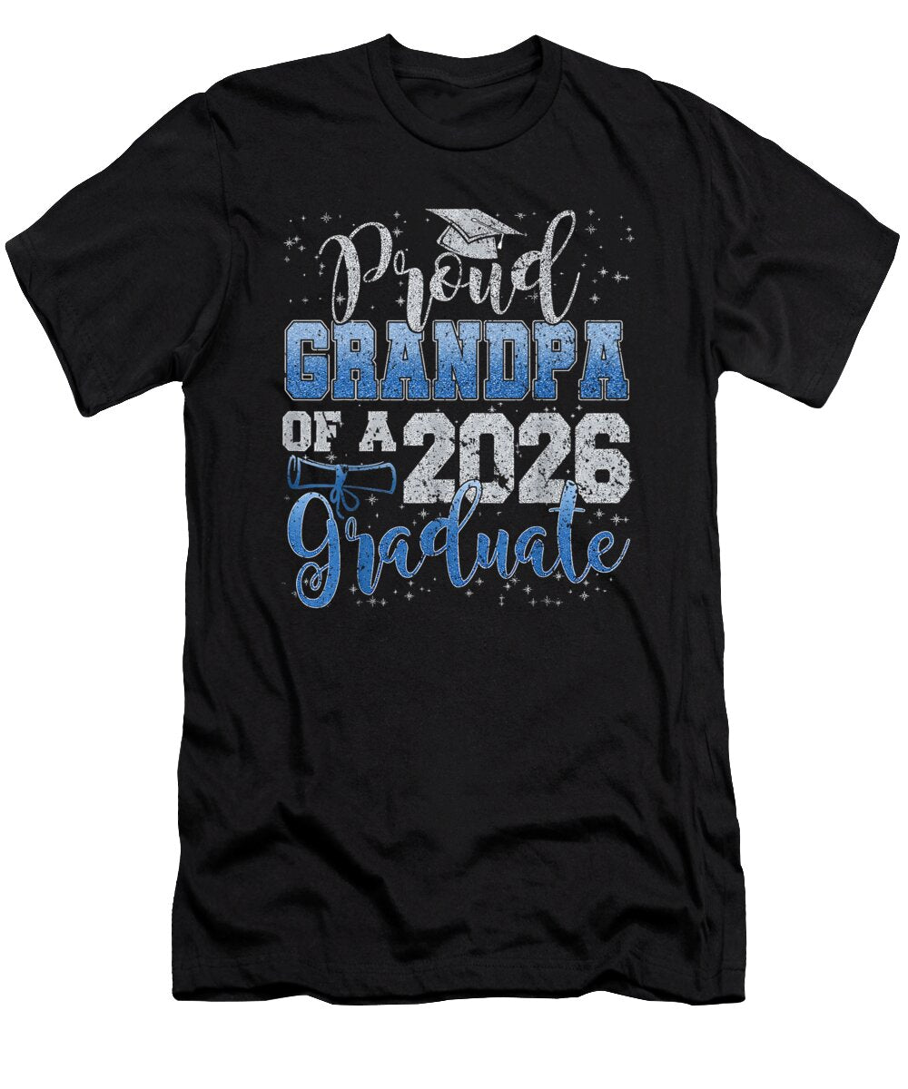 1 Proud Grandpa of Senior 2026 Class of 2026 Coami Tacti T-Shirt