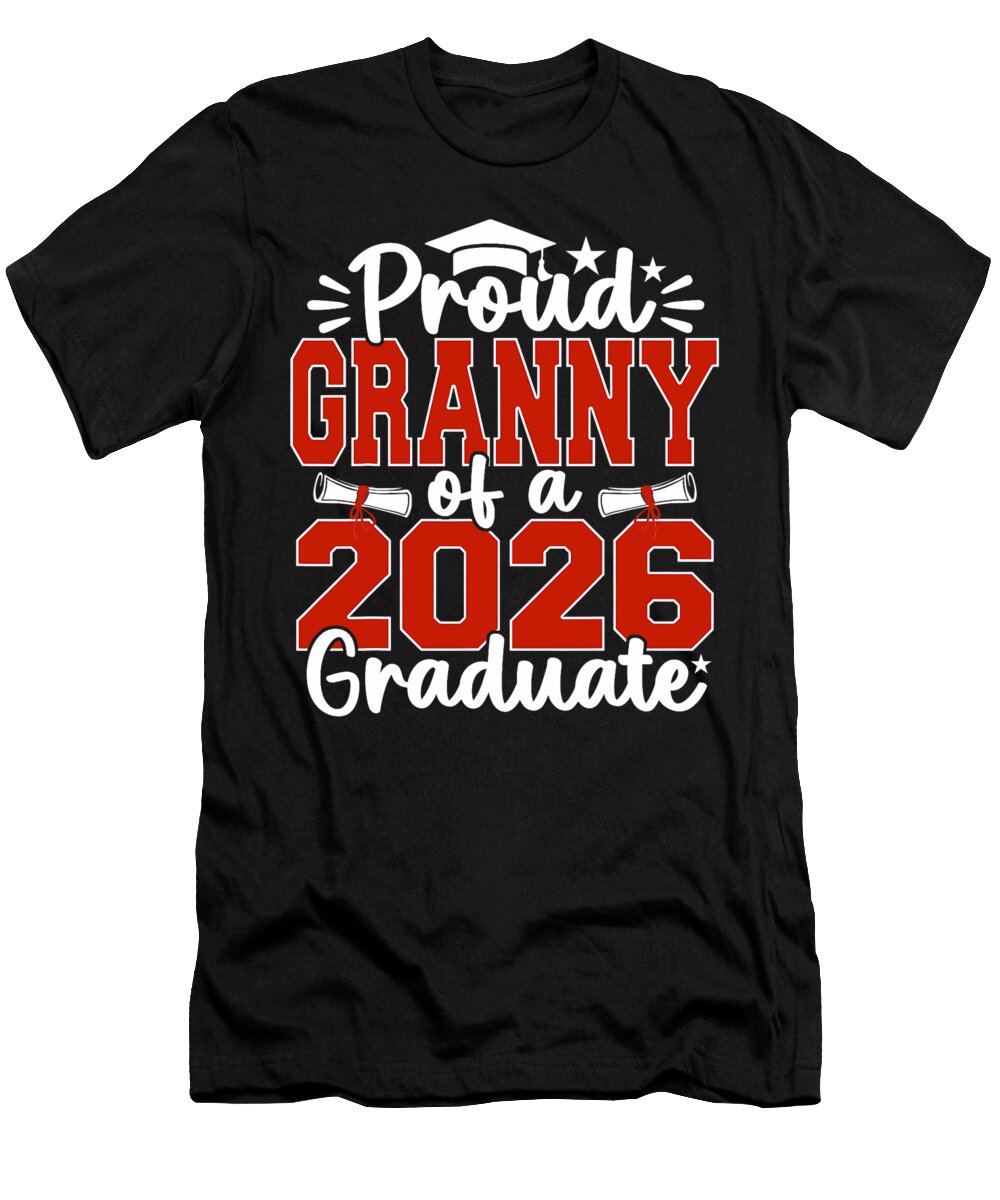 1 Proud Granny of a Class of 2026 Graduate Senior Coami Tacti T-Shirt