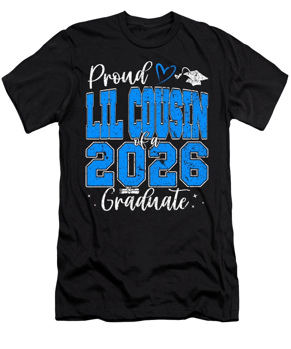 1 Proud Lil Cousin of a Class of 2026 Graduate Coami Tacti T-Shirt