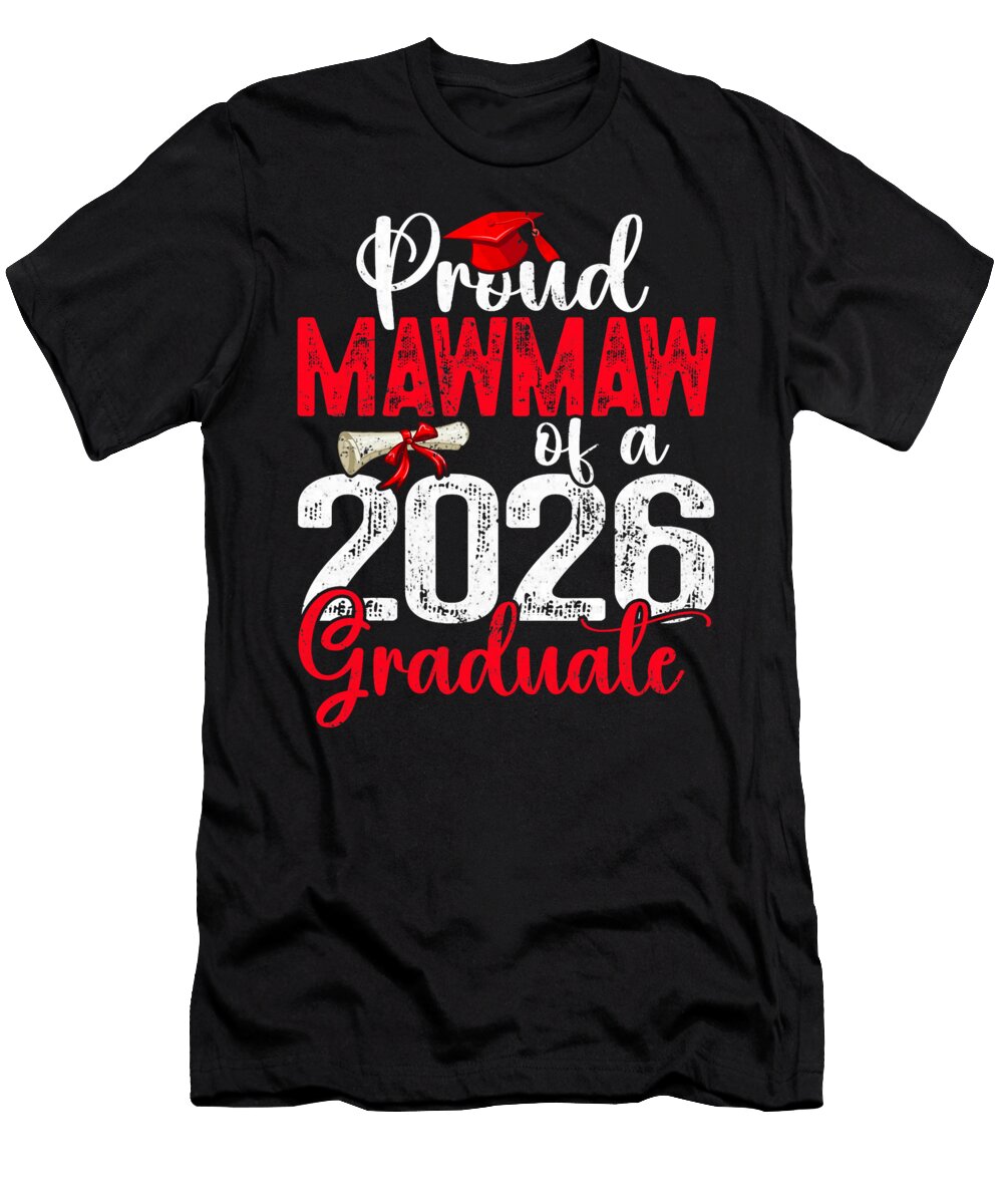 1 Proud Mawmaw of a Class of 2026 Graduate Senior Coami Tacti T-Shirt