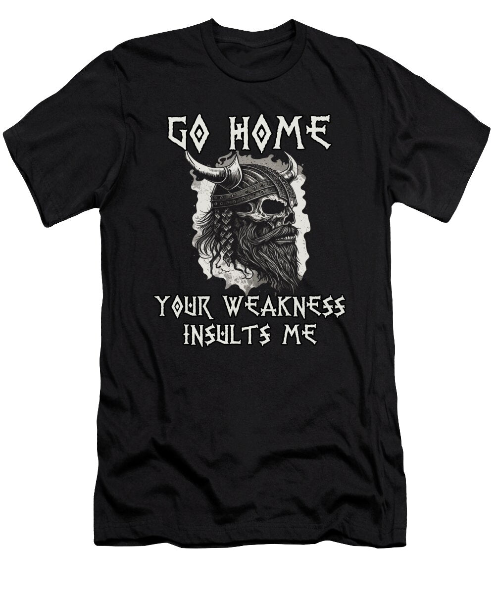 1 Provocative Viking Motif Nordic Mythology Benjamin Burkert T-Shirt