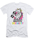 1 Rainbow Bodybuilder Muscle Unicorn Security Florian Dold Art T-Shirt