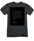 1 Randy Pausch the Last Lecture 01 Minimal Typography Literature Print Black Studio Grafiikka T-Shirt