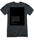 1 Randy Pausch the Last Lecture 02 Minimal Typography Literature Print Black Studio Grafiikka T-Shirt