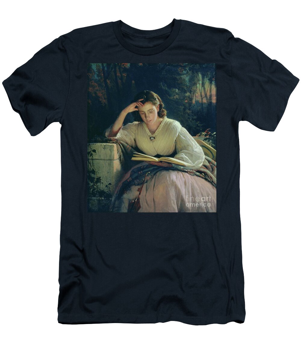 1 Reading Ivan Nikolaevich Kramskoy T-Shirt