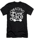 1 Resting Gym Face Funny Description Fitness Sweet Birdie Studio T-Shirt