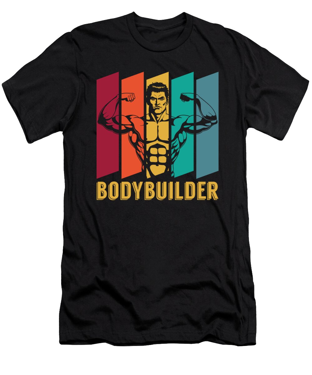 1 Retro Vintage Bodybuilding Jonathan Kraske T-Shirt
