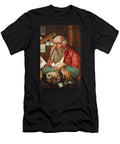 1 Saint Jerome in His Study Circle of Marinus Van Reymerswaele T-Shirt