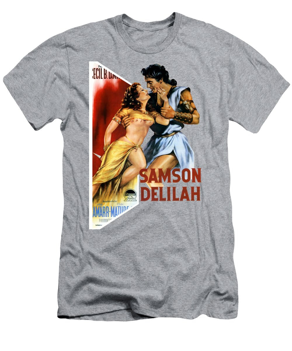 1 Samson and Delilah 1949 3d Movie Poster Stars on Art T-Shirt