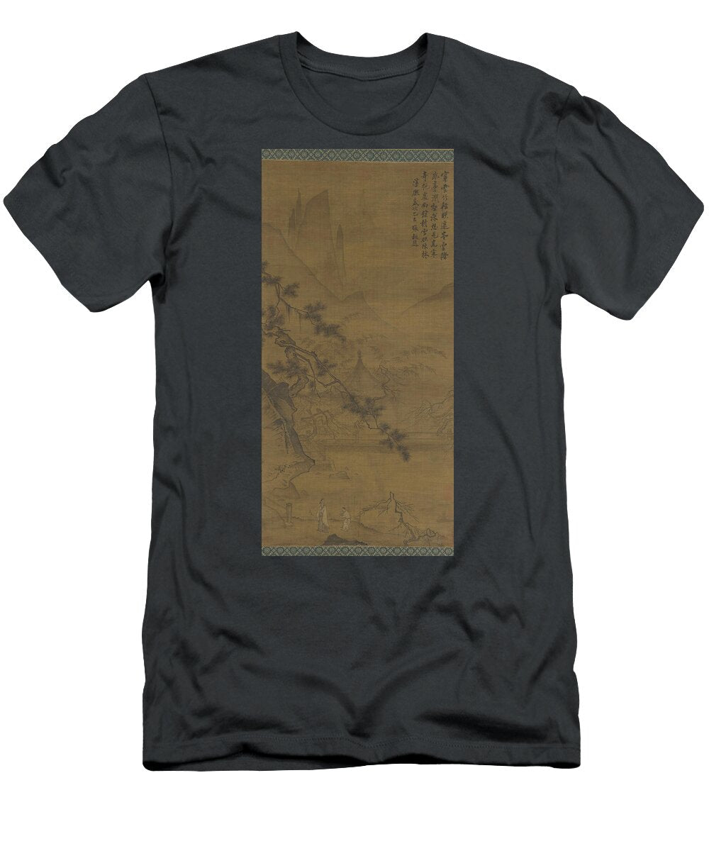 1 Scholar Approaching Secluded Pavilion Ma Yuan T-Shirt