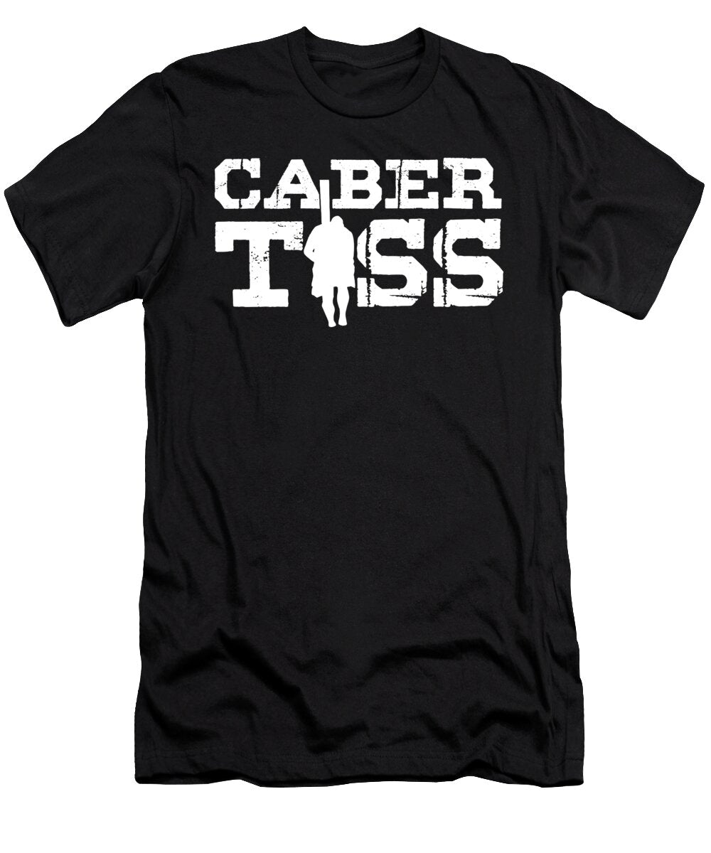 1 Scottish Athlete Bodybuilder Weightlifter Scotland Game Event Sports Gift Caber Toss Thomas Larch T-Shirt