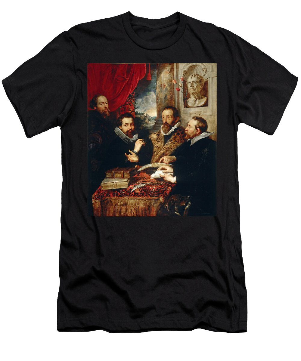 1 Selfportrait with Brother Philipp Justus Lipsius and Another Scholar Peter Paul Rubens T-Shirt