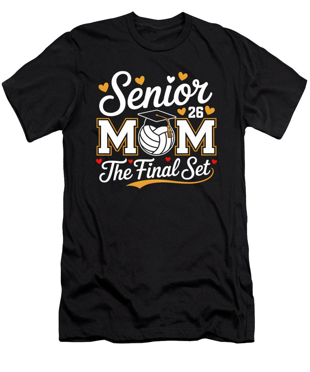 1 Senior Mom Class of 2026 Volleyball the Final Coami Tacti T-Shirt