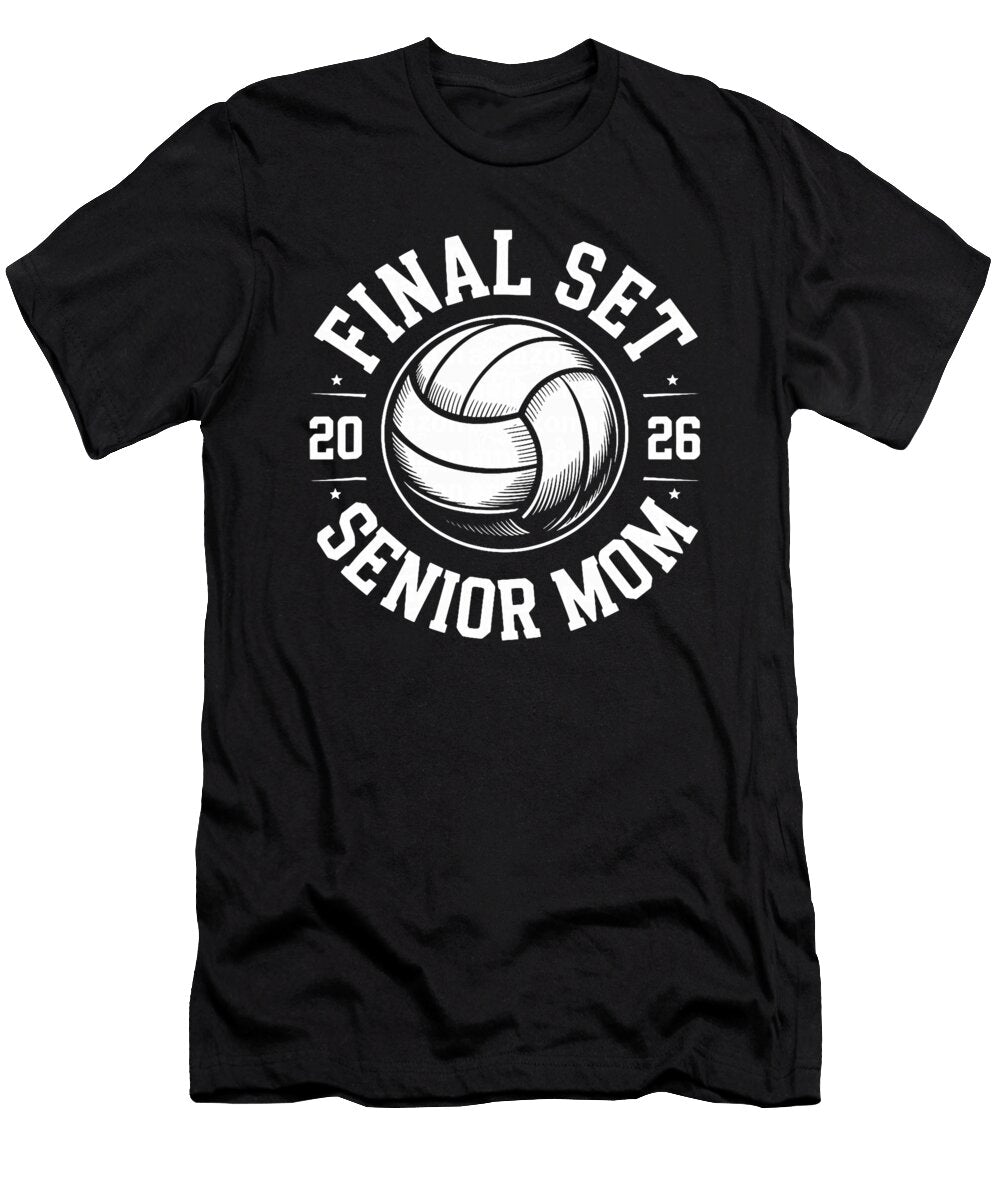 1 Senior Volleyball Class of 2026 the Final Set Coami Tacti T-Shirt